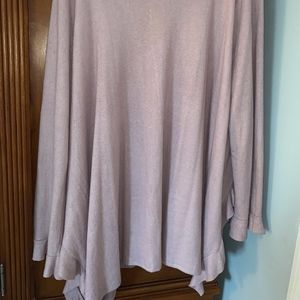 Scalloped Sleeve and Edge Sweater